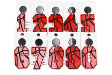 Load image into Gallery viewer, Basketball Number Earrings
