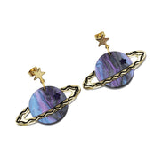 Saturn Earrings