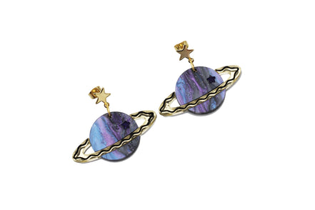 Saturn Earrings