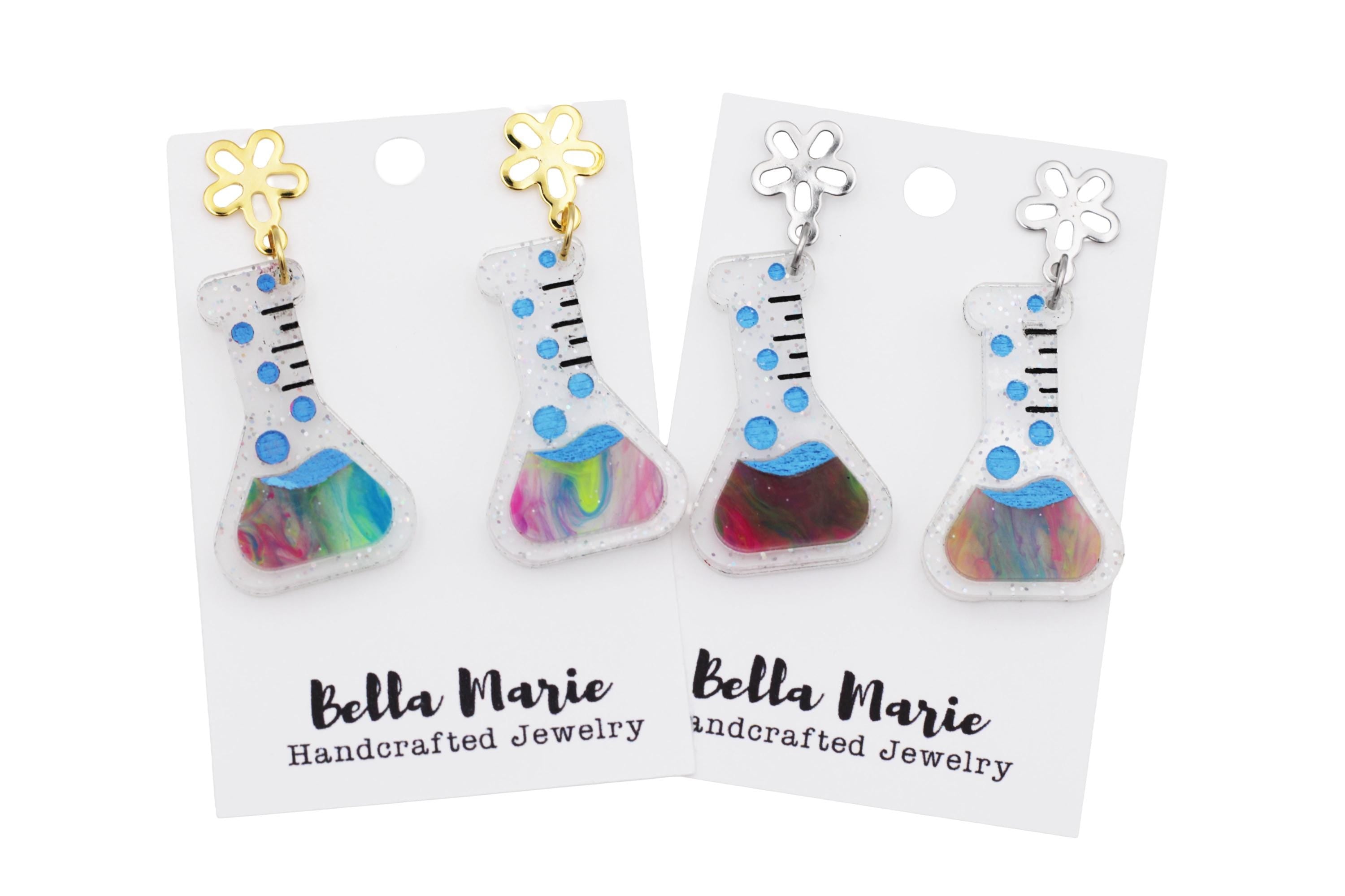 Beaker Earrings