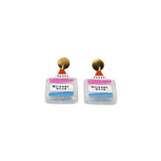 Glitter Glue Earrings