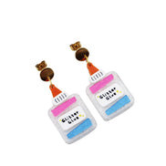 Glitter Glue Earrings