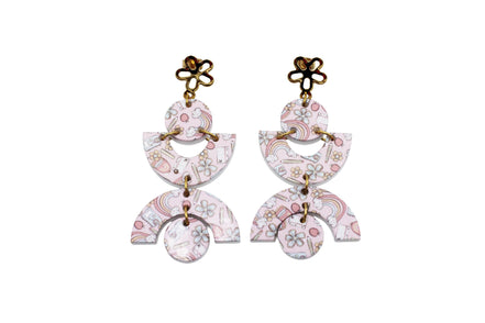 Geometric Teacher Earrings