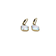 Rectangle Rhinestone Earrings