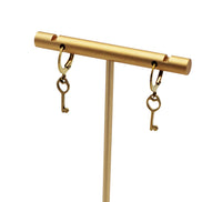 Dainty Key Earrings