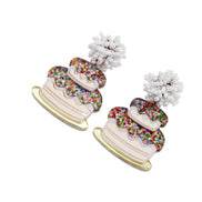 Birthday Cake Earrings