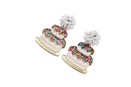 Birthday Cake Earrings