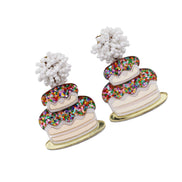 Birthday Cake Earrings