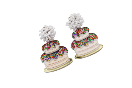 Birthday Cake Earrings