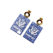 Passport Earrings
