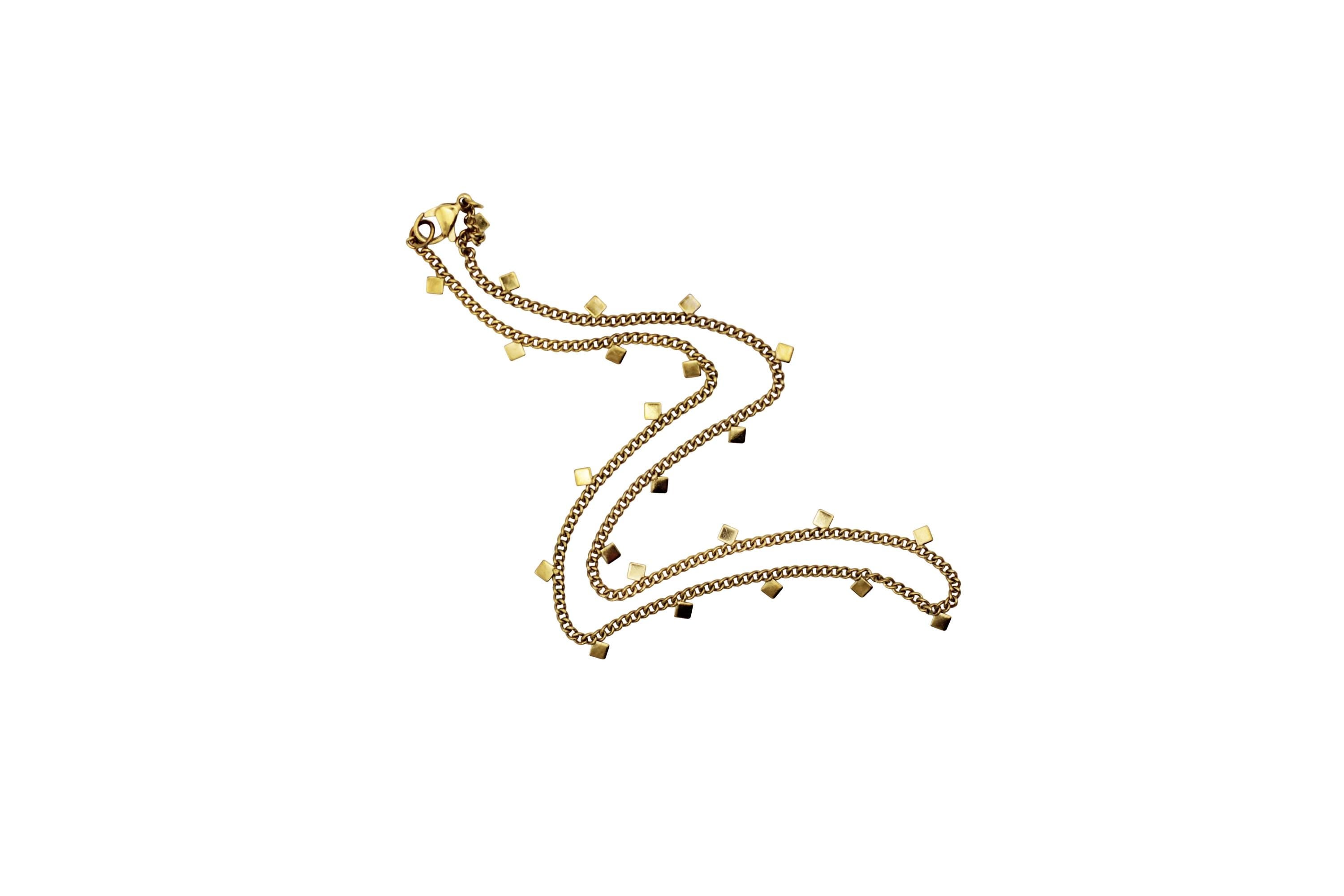 Gold Drops Layering Necklace