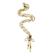 Bow Cluster Charm Necklace