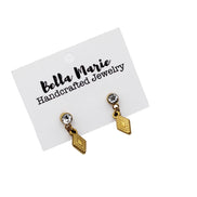 Patterned Diamond Earrings