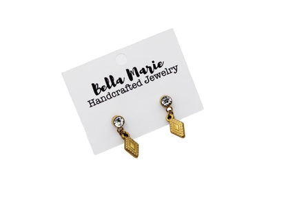 Patterned Diamond Earrings