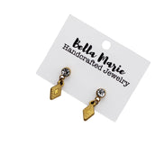 Patterned Diamond Earrings