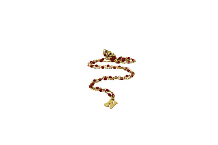 Retro N Charm Necklace