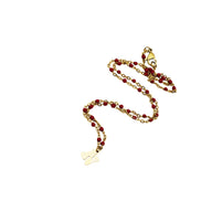Retro N Charm Necklace