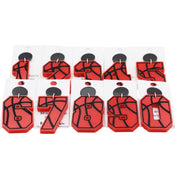 Basketball Number Earrings