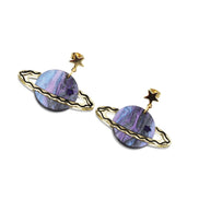 Saturn Earrings