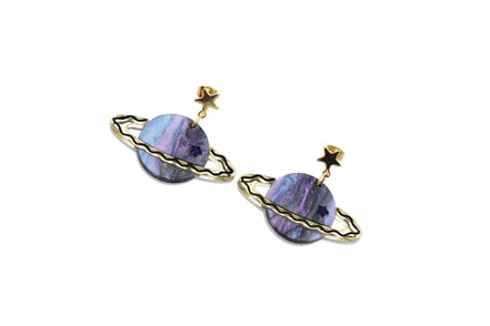 Saturn Earrings