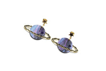 Load image into Gallery viewer, Saturn Earrings
