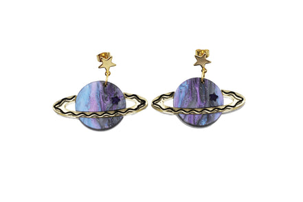 Saturn Earrings