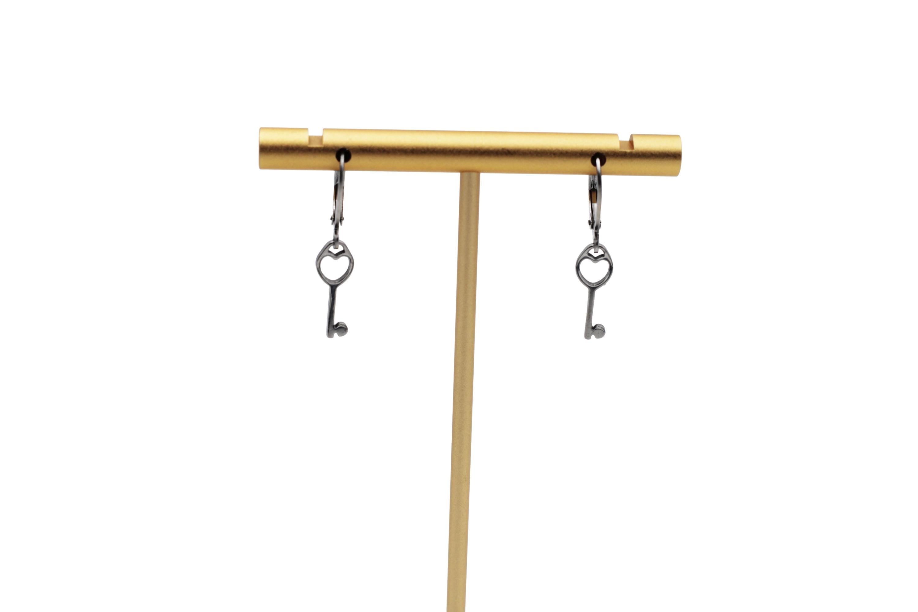Dainty Key Earrings