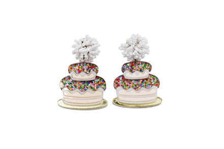 Birthday Cake Earrings