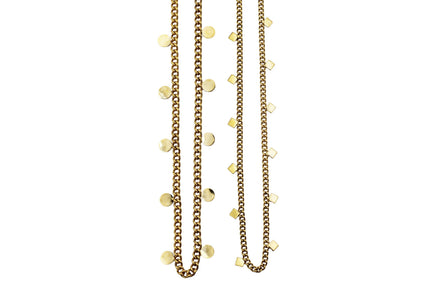 Gold Drops Layering Necklace