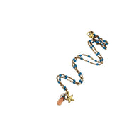 Enamel Flip Flop Charm Necklace