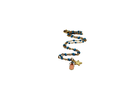 Enamel Flip Flop Charm Necklace