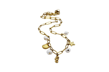 Nautical Multi Charm Necklace
