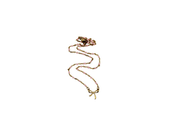 Dainty Bow Necklace