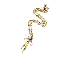 Bow Cluster Charm Necklace