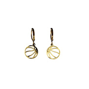 Dainty Basketball Earrings