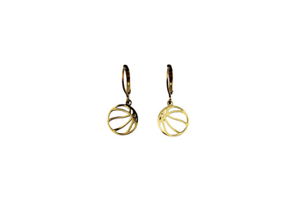 Dainty Basketball Earrings