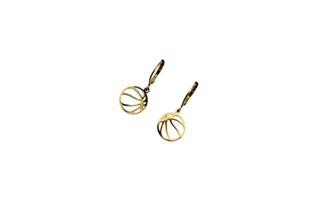 Dainty Basketball Earrings