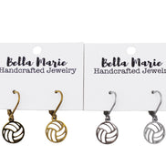 Dainty Volleyball Earrings