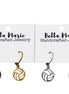 Dainty Volleyball Earrings