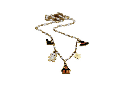 Spooky Halloween Multi Charm Necklace