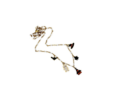 Spooky Halloween Multi Charm Necklace