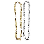 Chunky Chain Toggle Necklace