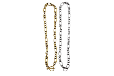 Chunky Chain Toggle Necklace