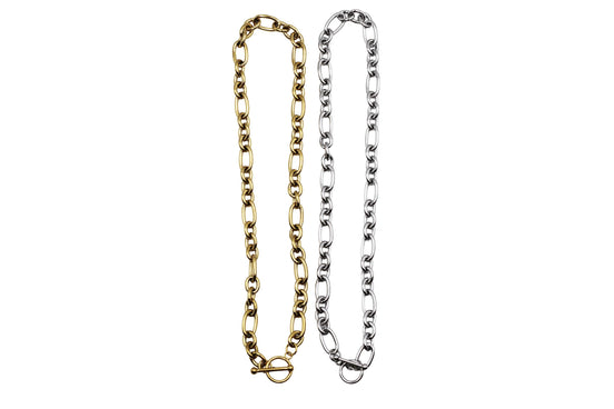 Chunky Chain Toggle Necklace