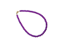 Load image into Gallery viewer, Purple Beaded Necklace
