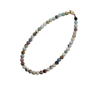 Matte Amazonite Bead Necklace
