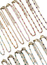 Gold Enamel Anklet