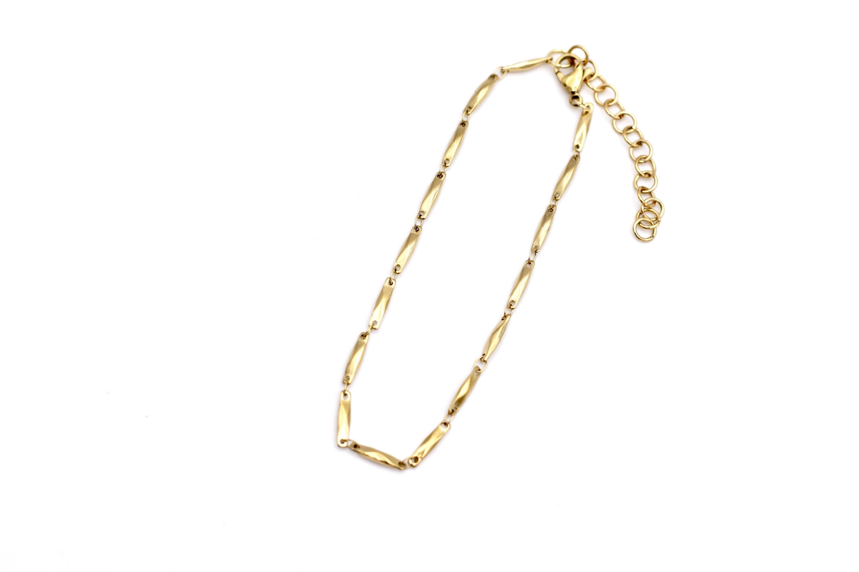 Bar Chain Anklet