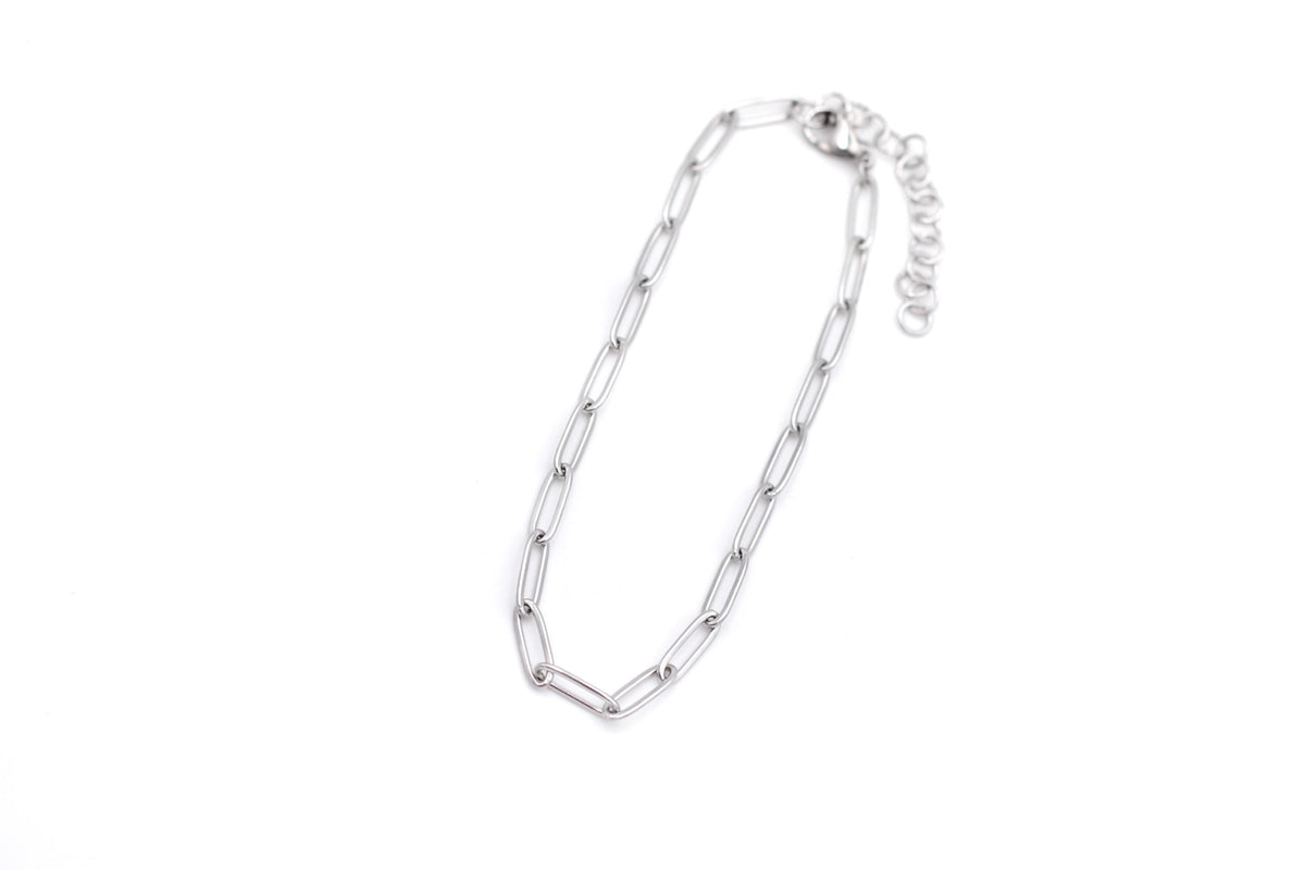 Chunky Paperclip Chain Anklet