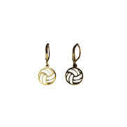 Dainty Volleyball Earrings